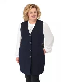 Жилеты 2226 синий