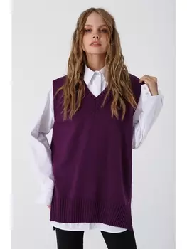 Жилеты 2825 фиолетовый