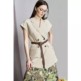 Жилеты 3464 бежевый