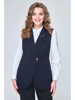 Жилеты 4227 темно-синий
