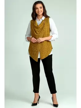 Жилеты 62300-горчица