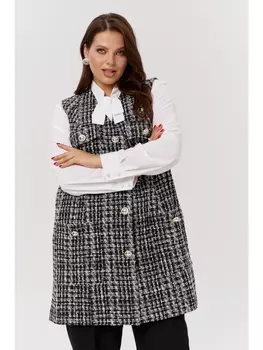 Жилеты М154 бело-черный