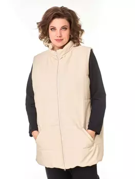 Жилеты M-7572 бежевый песочный