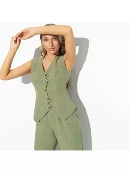 Жилеты Стильная львица (green)