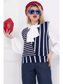 Жилеты ЖИЛЕТ КЛОЭЛИЯ (БЛУ ВАЙТ)