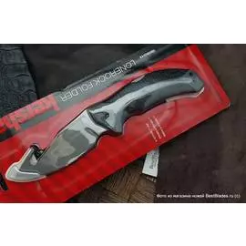 Нож KERSHAW 1898GH Lonerock - нож складной, шкуродер, сталь 8Cr13MoV