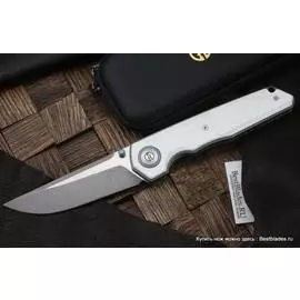 Нож складной Maxace Samurai (Белая G10,Grey Blade,K110)MSM06