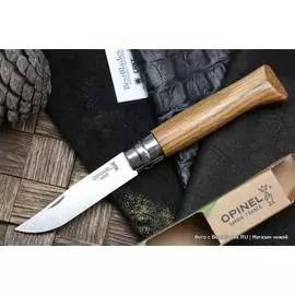 Нож складной Opinel 8 рукоять дуб (коробка)