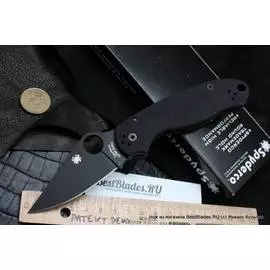 Нож складной Spyderco Para 3 DLC-Coated 223GPBK