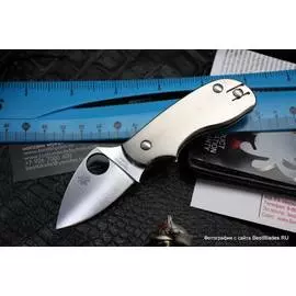 Нож Spyderco Squeak Titanium 154TIP
