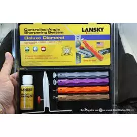 ТОЧИЛКА ДЛЯ НОЖЕЙ LANSKY DELUXE DIAMOND KNIFE SHARPENING SYSTEM