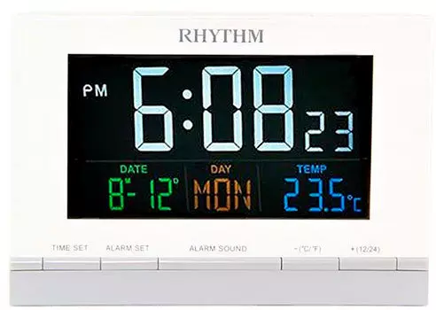 Будильник Rhythm LCT088NR03. Коллекция Будильник