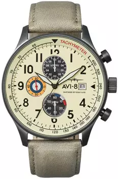 fashion наручные мужские часы AVI-8 AV-4011-0C. Коллекция Hawker Hurricane