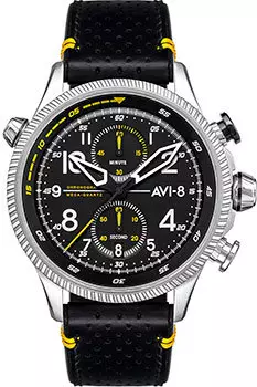 fashion наручные мужские часы AVI-8 AV-4080-01. Коллекция Hawker Hunter