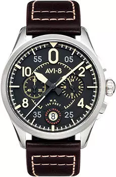 fashion наручные мужские часы AVI-8 AV-4089-01. Коллекция Spitfire