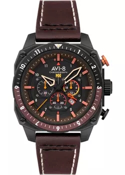 fashion наручные мужские часы AVI-8 AV-4100-08. Коллекция Hawker Hunter