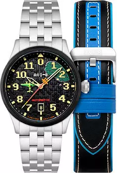 fashion наручные мужские часы AVI-8 AV-4121-11. Коллекция Flyboy