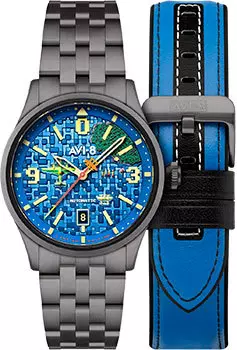 fashion наручные мужские часы AVI-8 AV-4121-22. Коллекция Flyboy