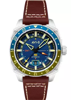 fashion наручные мужские часы AVI-8 AV-4122-02. Коллекция Hawker Hunter