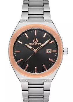 fashion наручные мужские часы BIGOTTI BG.1.10323-3. Коллекция Napoli