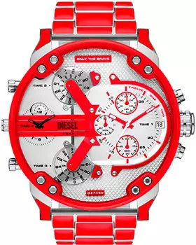 fashion наручные мужские часы Diesel DZ7480. Коллекция Mr. Daddy 2.0