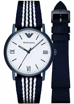 fashion наручные мужские часы Emporio armani AR80005. Коллекция Dress Watch Gift Set