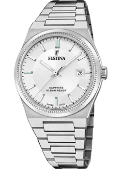 fashion наручные мужские часы Festina F20034.1. Коллекция Swiss Made