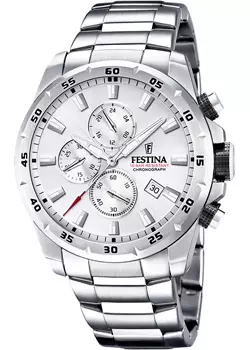 fashion наручные мужские часы Festina F20463.1. Коллекция Timeless Chronograph