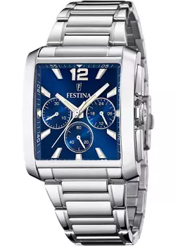 fashion наручные мужские часы Festina F20635.2. Коллекция Timeless Chronograph