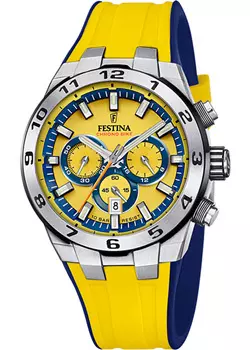 fashion наручные мужские часы Festina F20671.4. Коллекция Chrono Bike