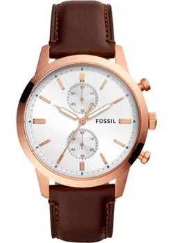 fashion наручные мужские часы Fossil FS5468. Коллекция Townsman