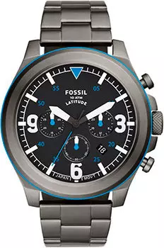 fashion наручные мужские часы Fossil FS5753. Коллекция Latitude