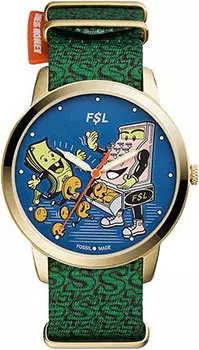 fashion наручные мужские часы Fossil LE1103. Коллекция The Money Gang