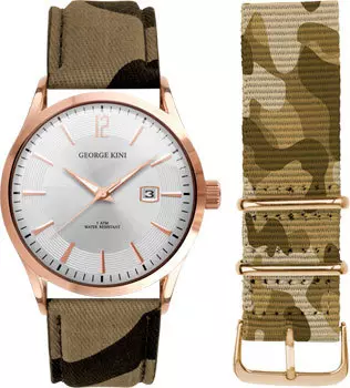fashion наручные мужские часы George Kini GK.11.R.9R.4.3.0. Коллекция Gents Collection