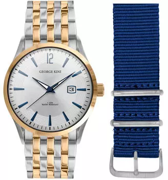 fashion наручные мужские часы George Kini GK.41.1.1SY.1BU.5.SY.0. Коллекция Gents Collection