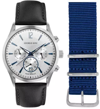 fashion наручные мужские часы George Kini GK.41.7.1S.1BU.1.2.0. Коллекция Gents Collection