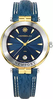 fashion наручные мужские часы Herbelin 12255T35. Коллекция Newport