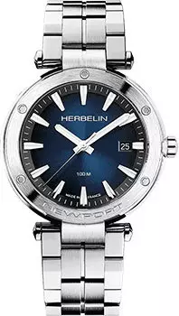 fashion наручные мужские часы Herbelin 12288B15. Коллекция Newport