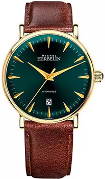 fashion наручные мужские часы Herbelin 1647P16BR. Коллекция Inspiration