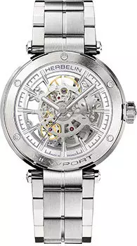 fashion наручные мужские часы Herbelin 1868BSQ12. Коллекция Newport