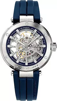 fashion наручные мужские часы Herbelin 1868SQ15CB. Коллекция Newport