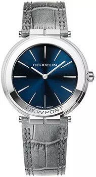 fashion наручные мужские часы Herbelin 19522AP15S. Коллекция Newport Slim