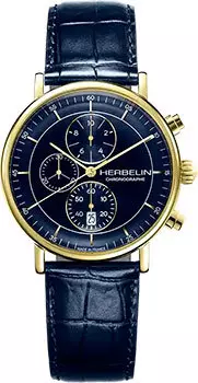 fashion наручные мужские часы Herbelin 35647P15. Коллекция Inspiration Chronograph