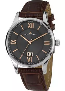 fashion наручные мужские часы Jacques Lemans 1-1845N. Коллекция London
