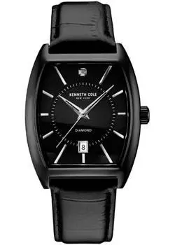fashion наручные мужские часы Kenneth Cole 10030820. Коллекция Genuine Diamond