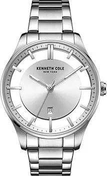 fashion наручные мужские часы Kenneth Cole KC50919004. Коллекция Transparent