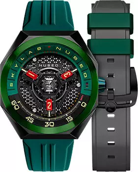 fashion наручные мужские часы Nubeo NB-6083-09. Коллекция SKYLAB AUTOMATIC