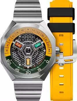 fashion наручные мужские часы Nubeo NB-6083-33. Коллекция SKYLAB AUTOMATIC