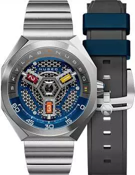fashion наручные мужские часы Nubeo NB-6083-22. Коллекция SKYLAB AUTOMATIC