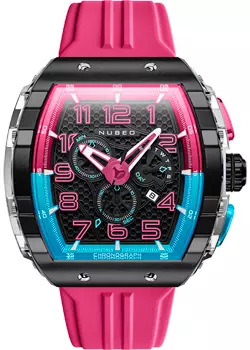 fashion наручные мужские часы Nubeo NB-6088-07. Коллекция MAGELLAN RETROGRADE CHRONGORAPH